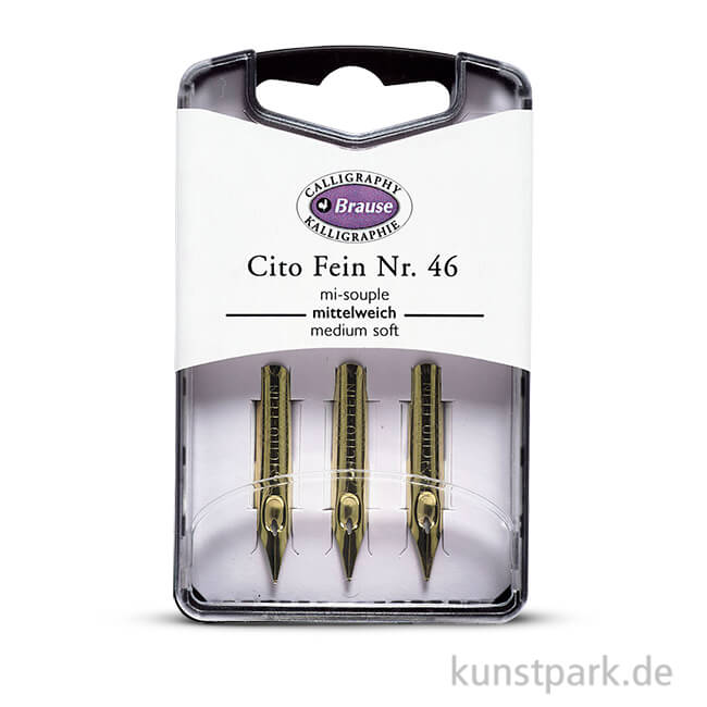 Artikelbild 1 des Artikels “BRAUSE Cito Fein Nr. 46, 3 Stück “