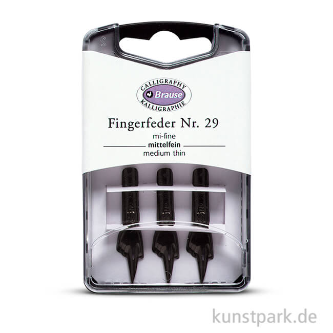 Artikelbild 1 des Artikels “BRAUSE Fingerfeder Nr. 29, 3 Stück “