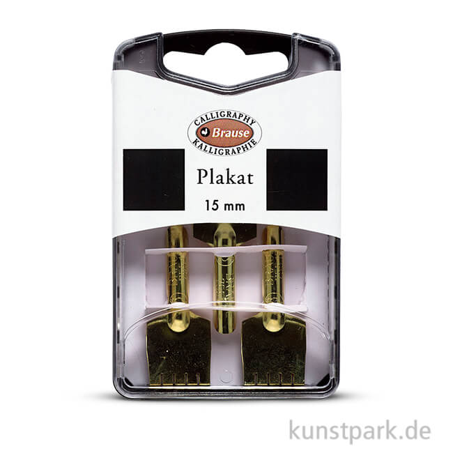 Artikelbild 1 des Artikels “BRAUSE Plakatfeder, 3 Stück 15 mm“
