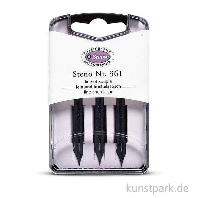 Artikelbild 1 des Artikels “BRAUSE Stenofeder Nr. 361, 3 Stück “