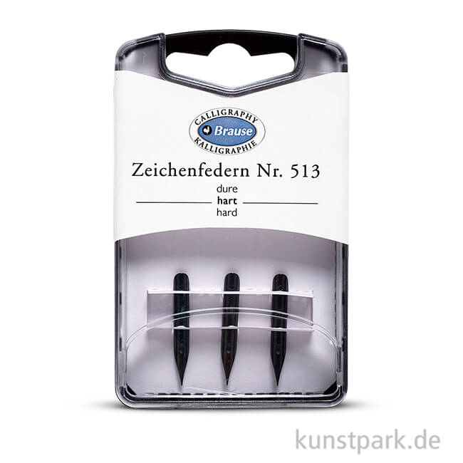 Artikelbild 1 des Artikels “BRAUSE Zeichenfeder, 3 Stück 513 - hart“