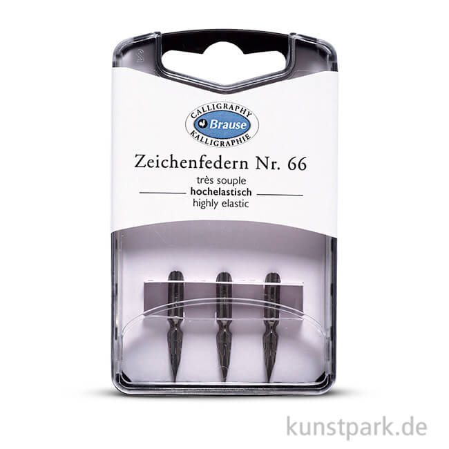 Artikelbild 1 des Artikels “BRAUSE Zeichenfeder, 3 Stück 66 - sehr flexibel“