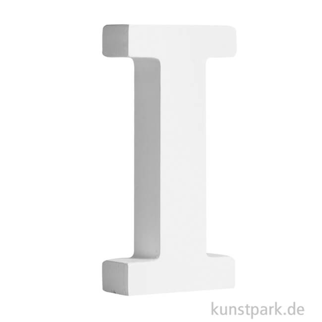 Artikelbild 1 des Artikels “Buchstaben aus MDF Holz, Weiß, Höhe 11 cm, Stärke 2 cm Einzeln | I“