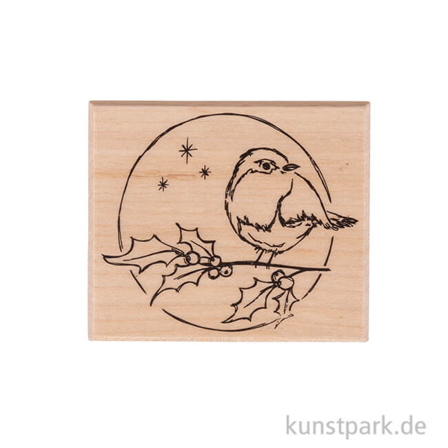 Artikelbild 1 des Artikels “Butterer Stempel - Robin Vögelchen, 6 x 7 cm “