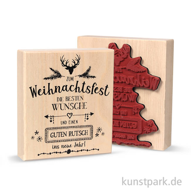 Artikelbild 1 des Artikels “Butterer Stempel - Weihnachtsfest, 8x9 cm “