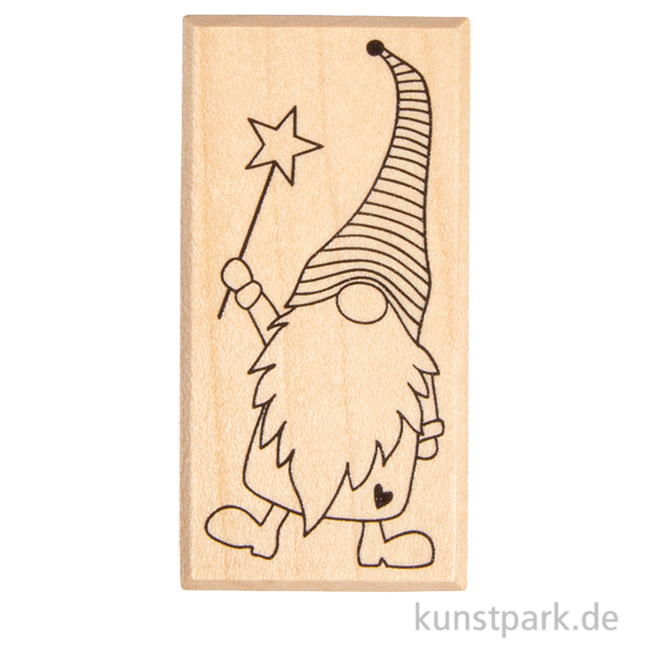 Artikelbild 1 des Artikels “Butterer Stempel - Wichtel Elton, 3 x 6 cm “
