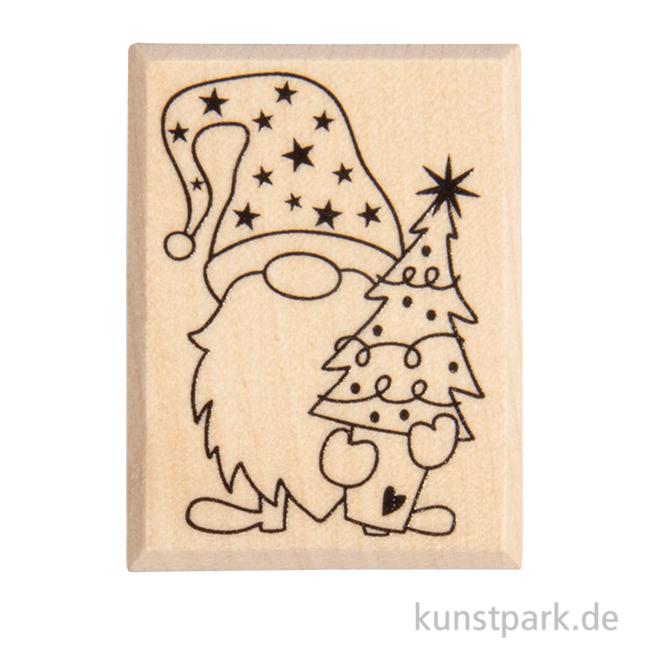 Artikelbild 1 des Artikels “Butterer Stempel - Wichtel Theo, 3 x 4 cm “