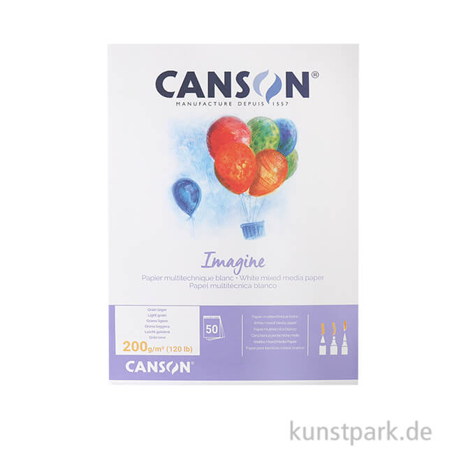 Artikelbild 1 des Artikels “Canson IMAGINE Multimedia Papier, 200g DIN A4 (50 Blatt)“