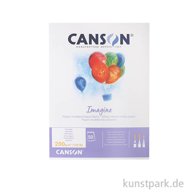 Artikelbild 1 des Artikels “Canson IMAGINE Multimedia Papier, 200g DIN A5 (50 Blatt)“
