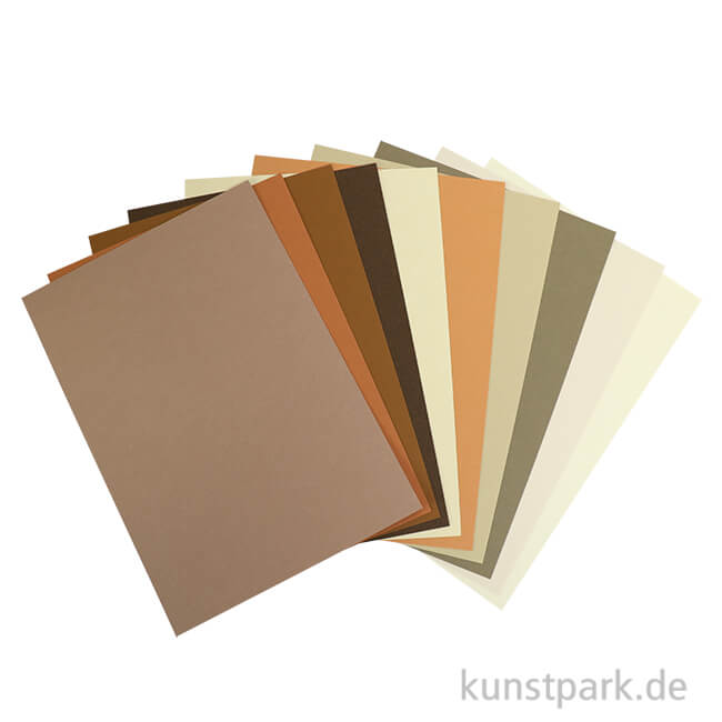 Artikelbild 1 des Artikels “Canson MI-TEINTES Papiere - Brauntöne, 10 Bogen, DIN A4, 160 g “