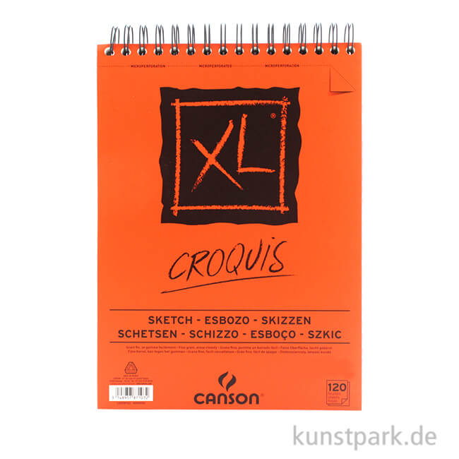 Artikelbild 1 des Artikels “Canson Skizzen XL Spiral-Block, 90g DIN A3“