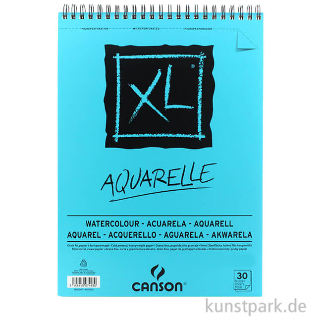 Artikelbild 1 des Artikels “Canson XL AQUARELLE - Aquarellpapier, 30 Blatt, 300g “