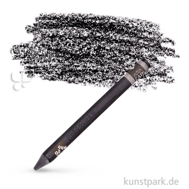Artikelbild 1 des Artikels “Caran d'Ache NEOCOLOR II - Einzelfarbe Einzelpastell | 009 Schwarz“
