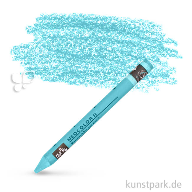Artikelbild 1 des Artikels “Caran d'Ache NEOCOLOR II - Einzelfarbe Einzelpastell | 191 Türkisgrün“