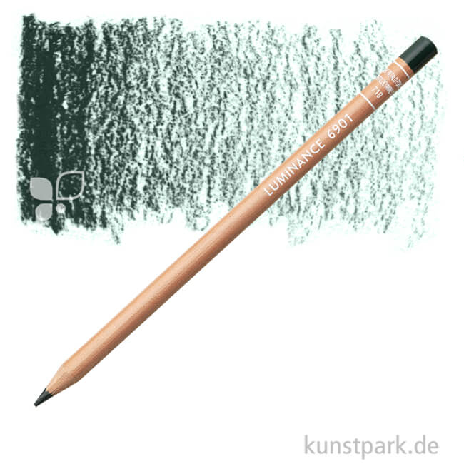 Artikelbild 1 des Artikels “Caran d'Ache - Luminance 6901 Farbstift Einzelstift | Dunkelphtalocyaningrün“
