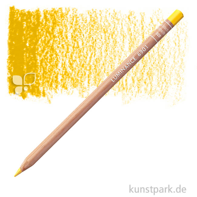 Artikelbild 1 des Artikels “Caran d'Ache - Luminance 6901 Farbstift Einzelstift | Gold Bismuthgelb“
