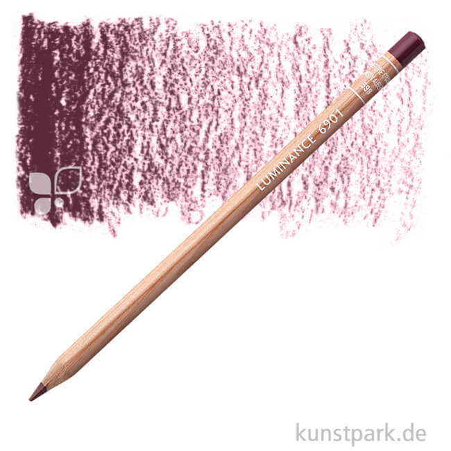 Artikelbild 1 des Artikels “Caran d'Ache - Luminance 6901 Farbstift Einzelstift | Karmesin Aubergine“