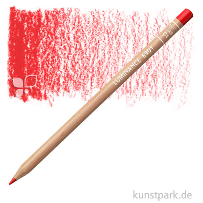 Artikelbild 1 des Artikels “Caran d'Ache - Luminance 6901 Farbstift Einzelstift | Scharlachrot“
