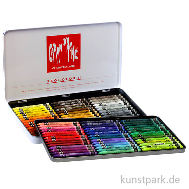 Artikelbild 1 des Artikels “Caran d'Ache NEOCOLOR II - 84 Wachspastelle im Set “