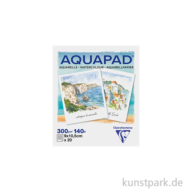 Artikelbild 1 des Artikels “Clairefontaine Aquapad Aquarellpapier, Polaroid, 20 Blatt, 300g “