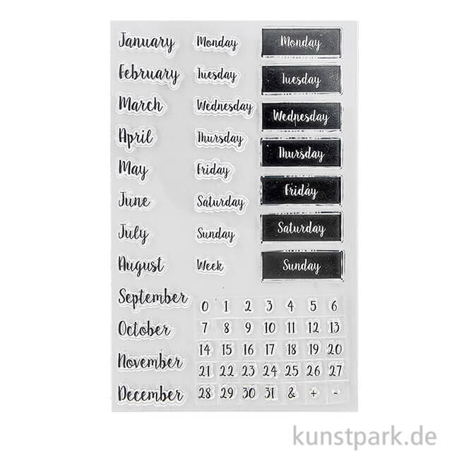 Artikelbild 1 des Artikels “Clear Stamp Kalender - Handschrift “