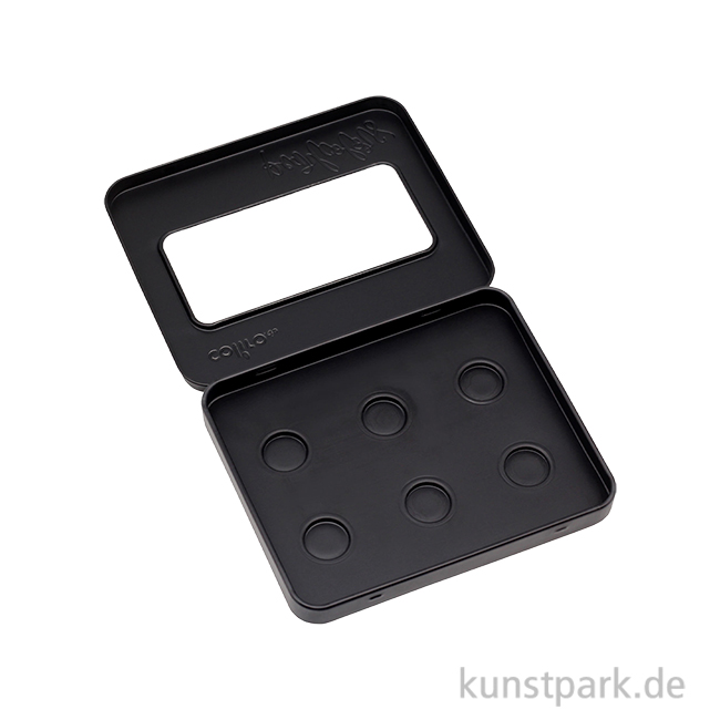 Artikelbild 1 des Artikels “COLIRO Leerkasten aus Metall für 6 Farben, Schwarz “