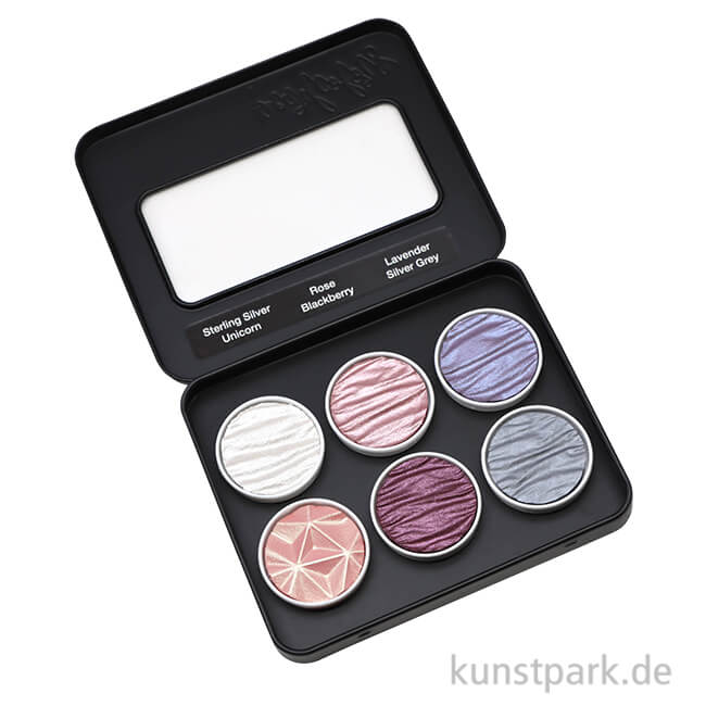 Artikelbild 1 des Artikels “COLIRO Pearl Colors - 6 Perlglanzfarben im Metallkasten, Fairytale “