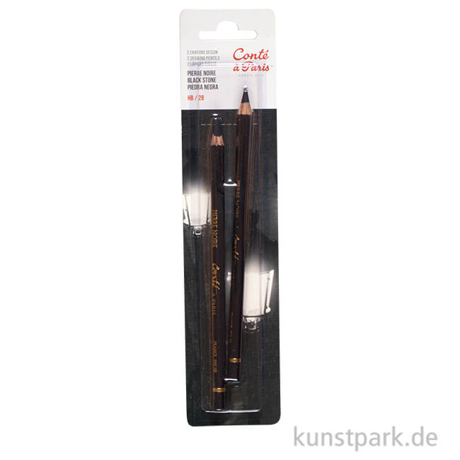 Artikelbild 1 des Artikels “Conte Schwarzsteinstifte 2 Stück im Blister “