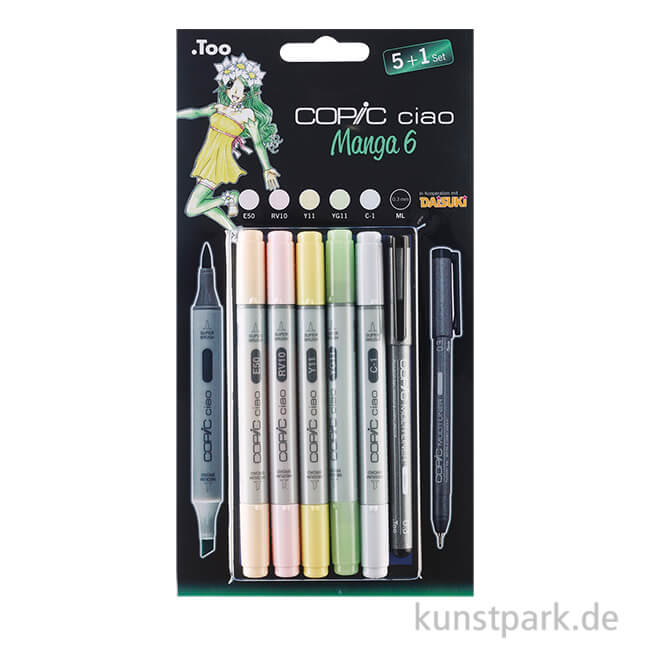 Artikelbild 1 des Artikels “COPIC ciao Set 5+1 - Manga 6 “