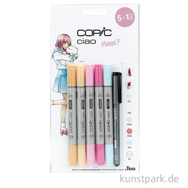 Artikelbild 1 des Artikels “COPIC ciao Set 5+1 - Manga 7 “