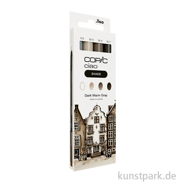 Artikelbild 1 des Artikels “COPIC ciao Shade Set - 4 Stifte, Dark Warm Gray “