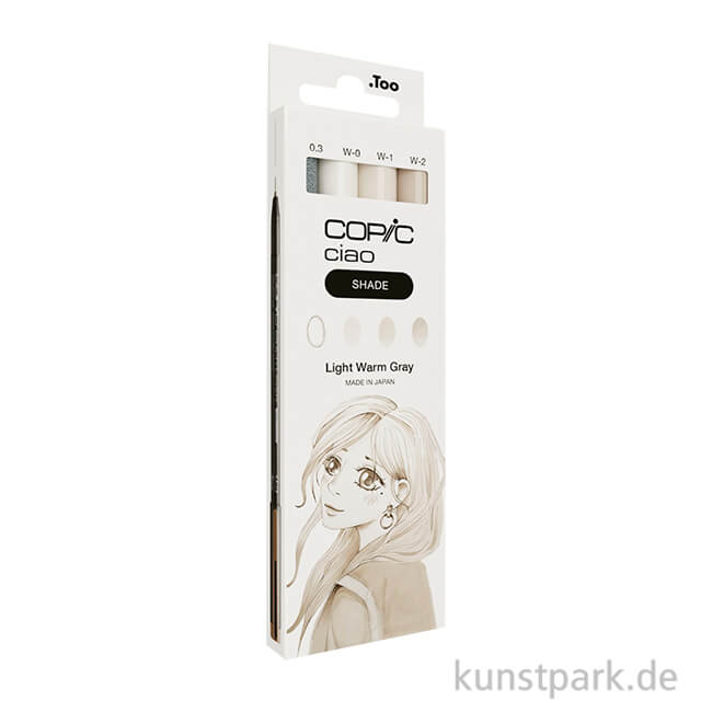 Artikelbild 1 des Artikels “COPIC ciao Shade Set - 4 Stifte, Light Warm Gray “