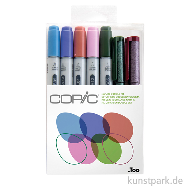 Artikelbild 1 des Artikels “COPIC Doodle Kit - Nature, 7 Stifte “