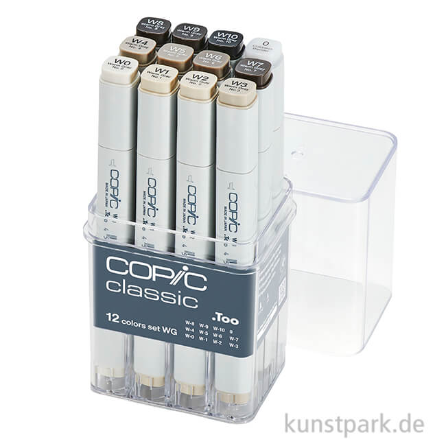 Artikelbild 1 des Artikels “COPIC Marker Set 12er - Grau WG “