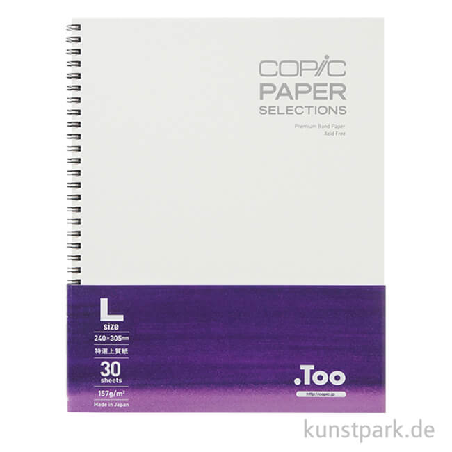 Artikelbild 1 des Artikels “COPIC Marker Sketchbook, 30 Blatt, 157 g/m² 24 x 30,5 cm“