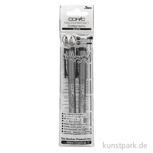 Artikelbild 1 des Artikels “COPIC Multiliner Calligraphy Set, 2 Stifte “