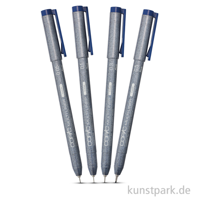 Artikelbild 1 des Artikels “COPIC Multiliner Cobalt Classic Set - 4 Strichstärken “