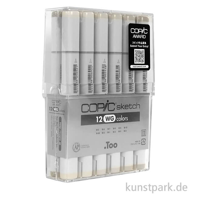 Artikelbild 1 des Artikels “COPIC sketch Set 12er - Warm Grey “