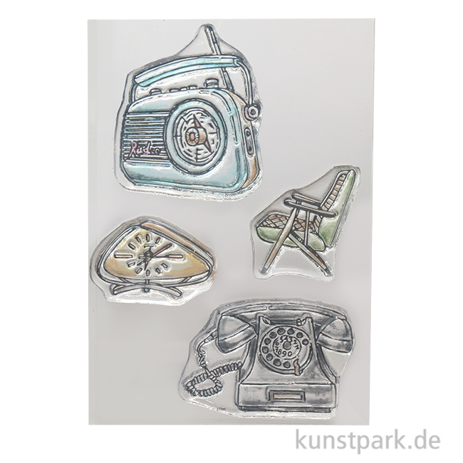 Artikelbild 1 des Artikels “CraftEmotions Clear Stamps - Vintage Motive, DIN A6 “