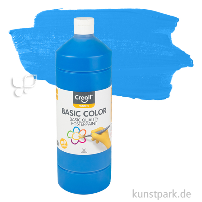 Artikelbild 1 des Artikels “Creall BASIC Gouachefarben 1000 ml Einzelfarbe | 10 primär Blau“