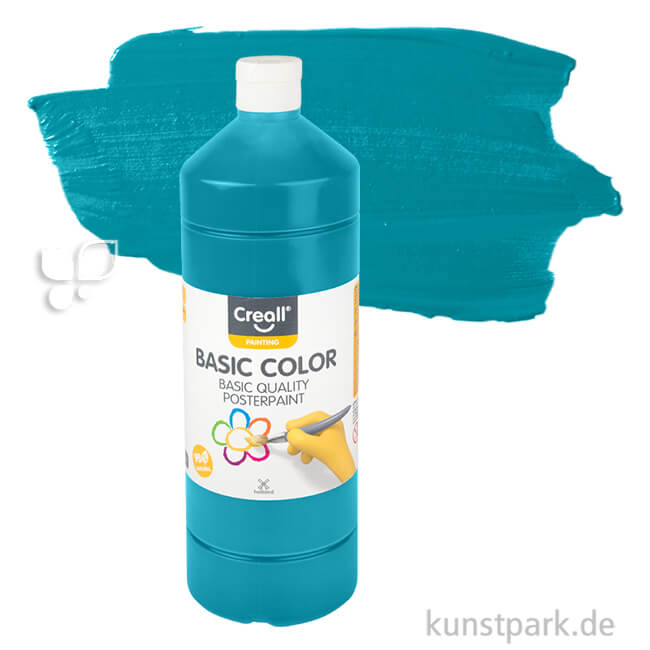 Artikelbild 1 des Artikels “Creall BASIC Gouachefarben 1000 ml Einzelfarbe | 13 Türkis“