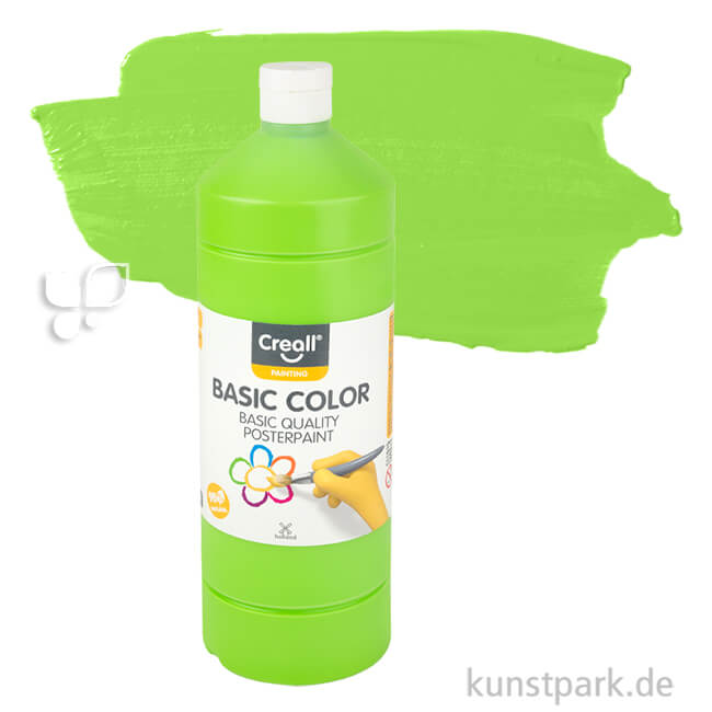 Artikelbild 1 des Artikels “Creall BASIC Gouachefarben 1000 ml Einzelfarbe | 14 Hellgrün“