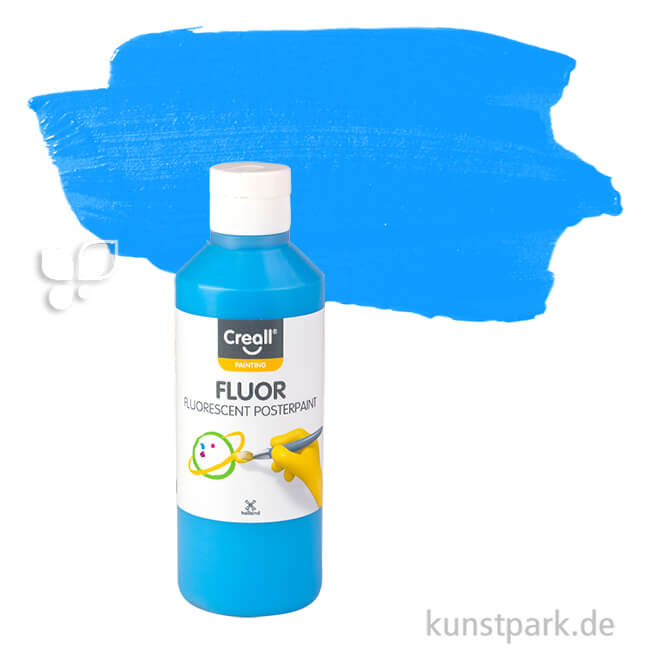 Artikelbild 1 des Artikels “Creall FLUOR Gouachefarben 250 ml Einzelfarbe | 07 Blau“