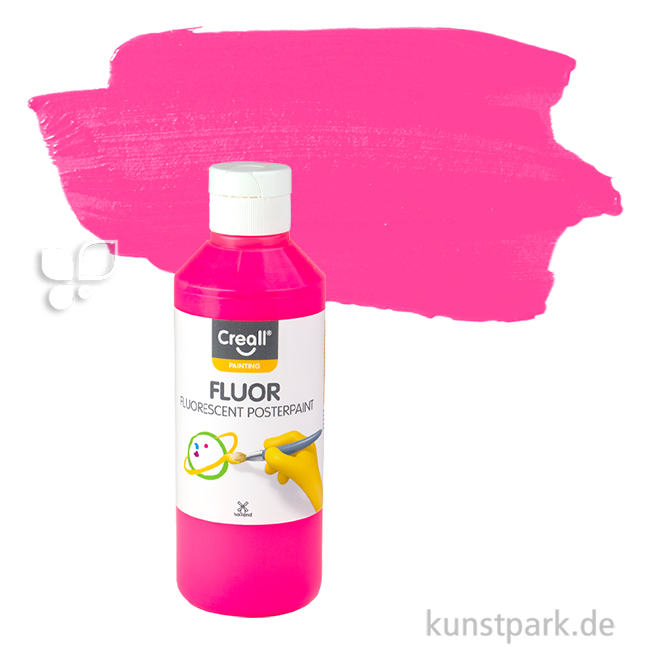 Artikelbild 1 des Artikels “Creall FLUOR Gouachefarben 250 ml Einzelfarbe | 16 Pink“