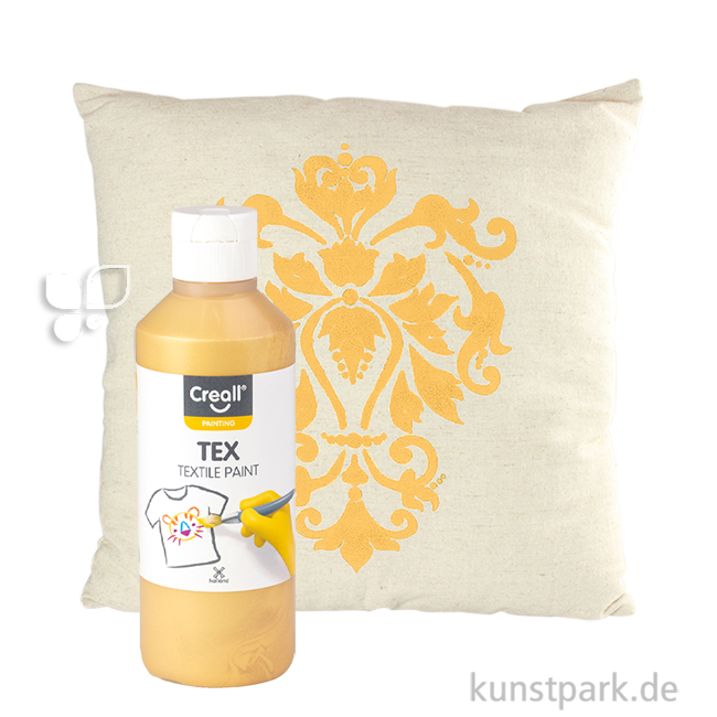 Artikelbild 1 des Artikels “Creall TEX Stoffmalfarbe 250 ml | Gold“
