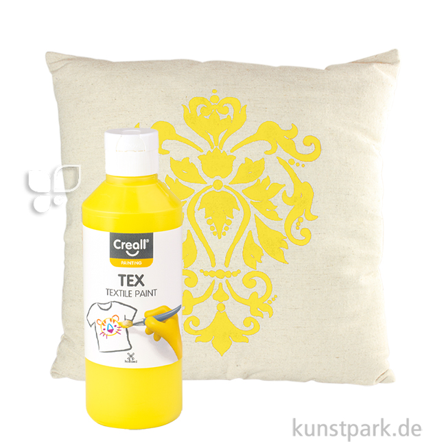 Artikelbild 1 des Artikels “Creall TEX Stoffmalfarbe 250 ml | Hellgelb“