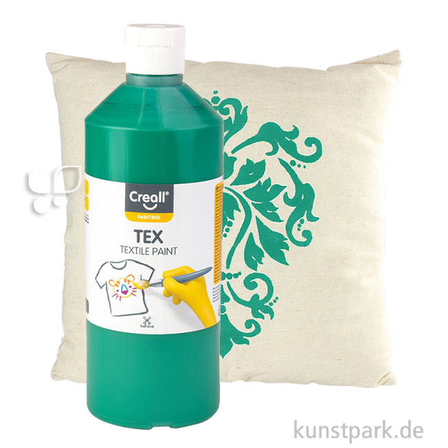 Artikelbild 1 des Artikels “Creall TEX Stoffmalfarbe 500 ml | Grün“