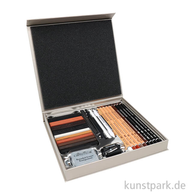 Artikelbild 1 des Artikels “Cretacolor PASSION BOX - 25-teiliges Skizzierset in Geschenkbox “