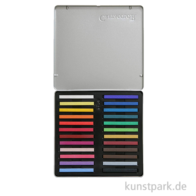 Artikelbild 1 des Artikels “Cretacolor Pastel Carre - 24er Pastell-Set im Metalletui “
