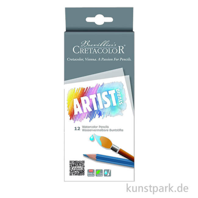 Artikelbild 1 des Artikels “Cretacolor ARTIST Studio - 12 Buntstifte, wasservermalbar “